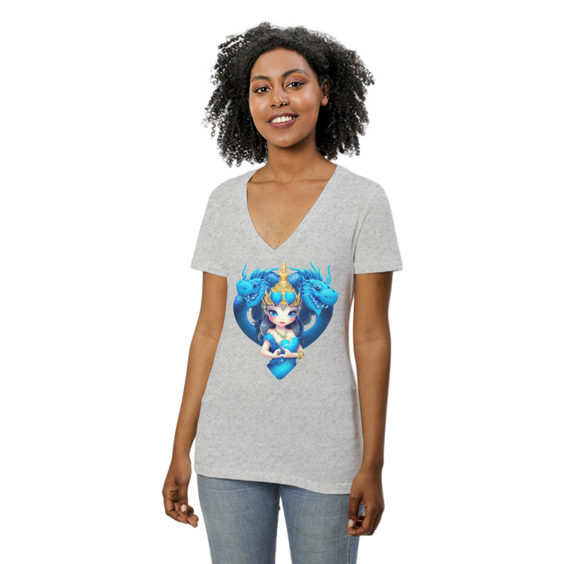 Women's Short Sleeve V-Neck T-Shirt